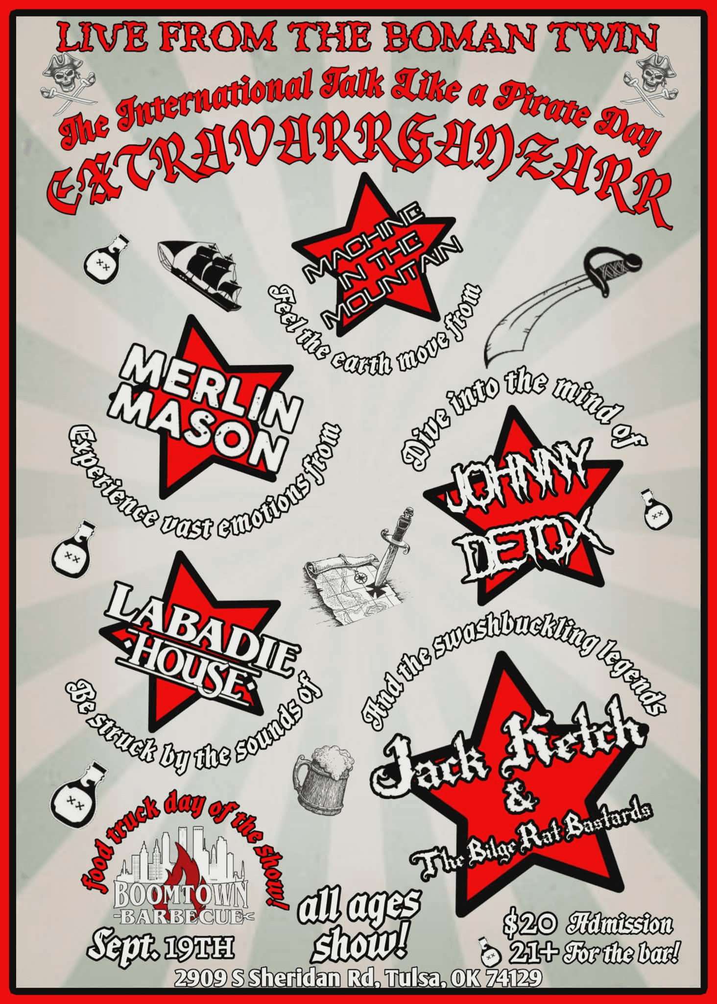 TALK LIKE A PIRATE DAY EXTRAVARRGARZARR