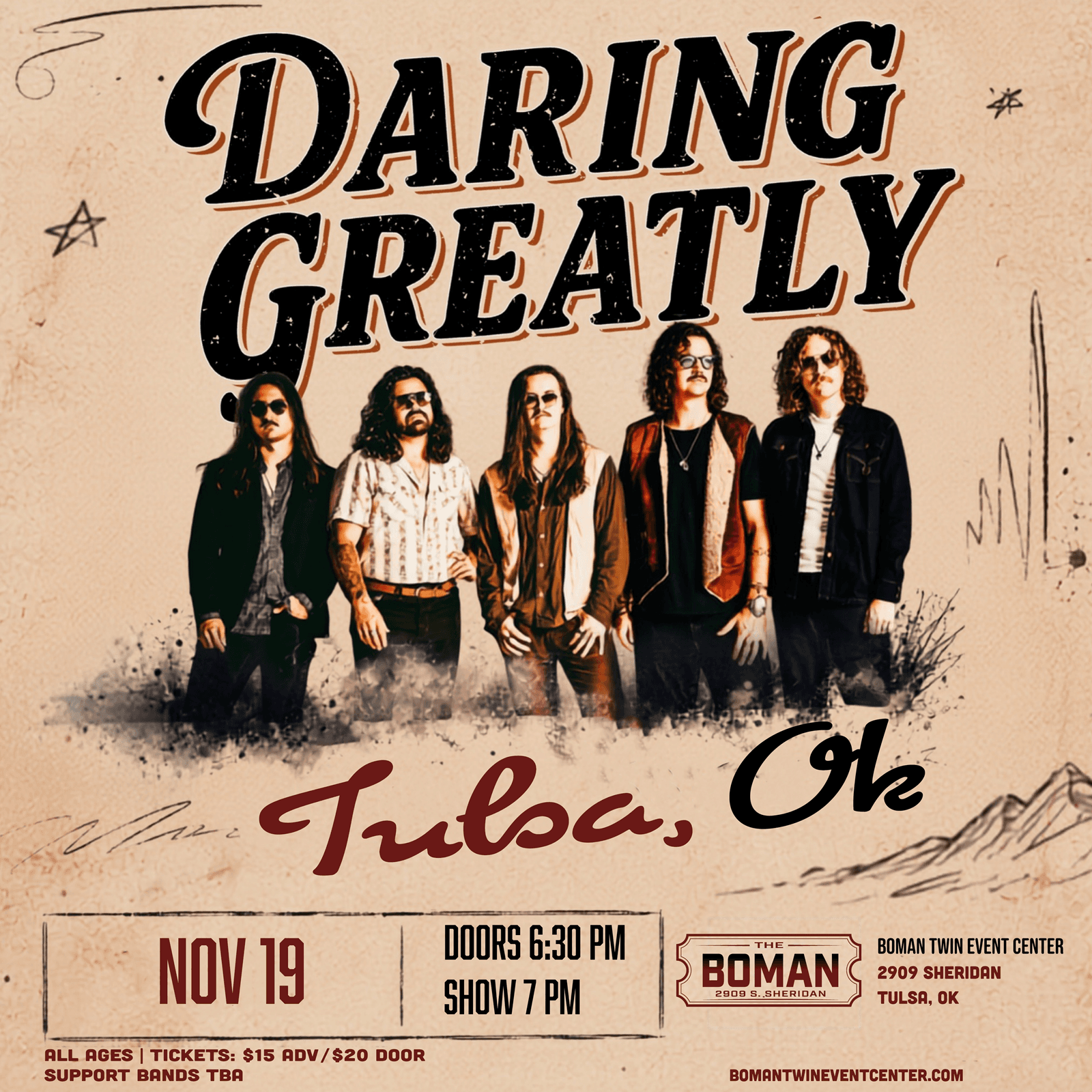 Daring Greatly - Live at The Boman