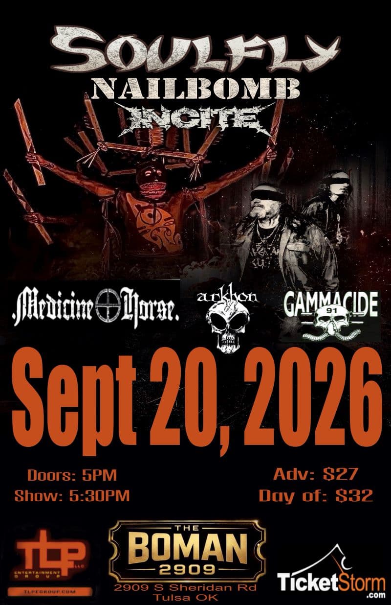 Cavalera - Soulfly with Nailbomb and Incite