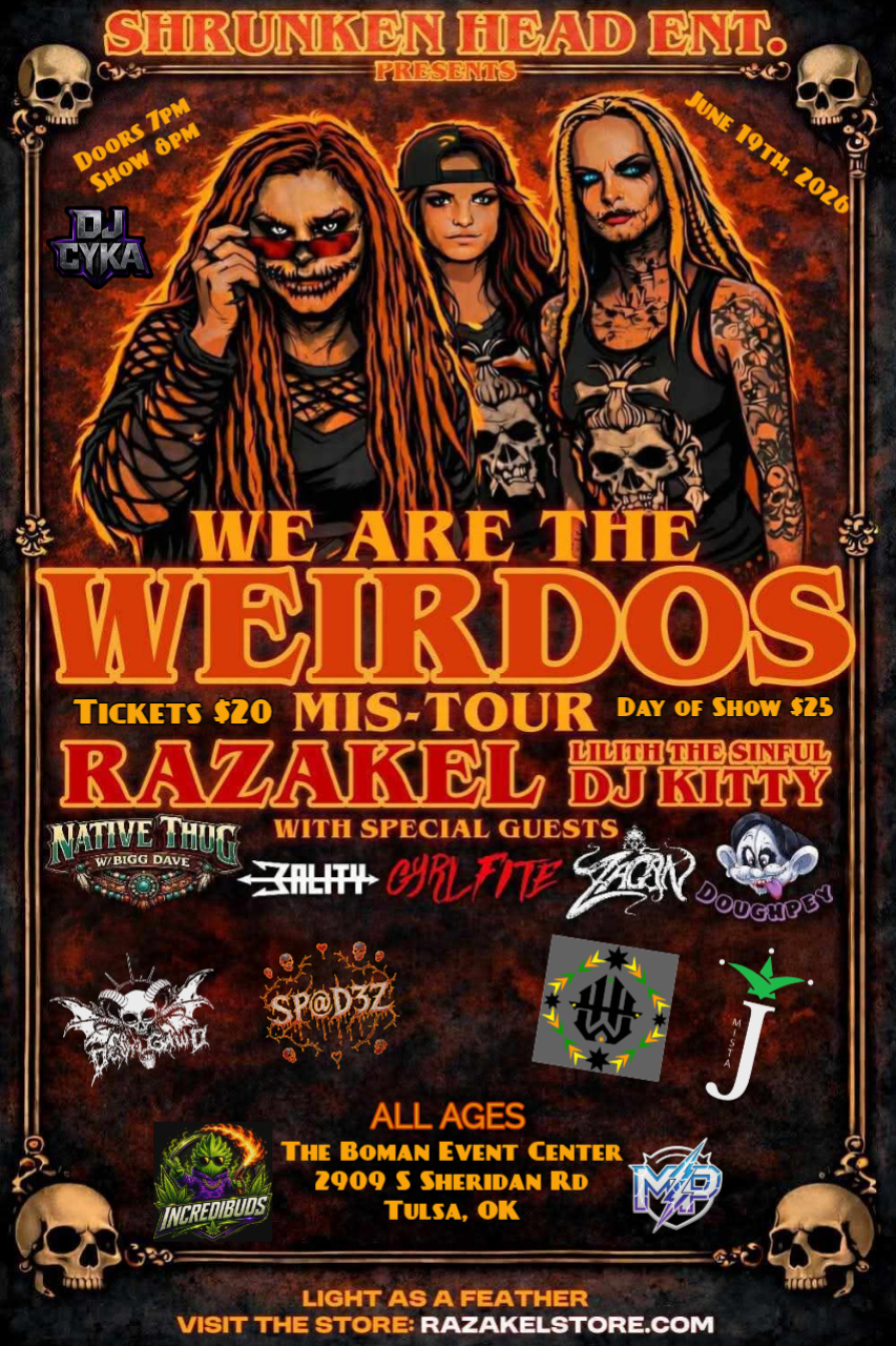 Tulsa Horrorscore: The "We Are The Weirdos" Tour Comes to The Boman